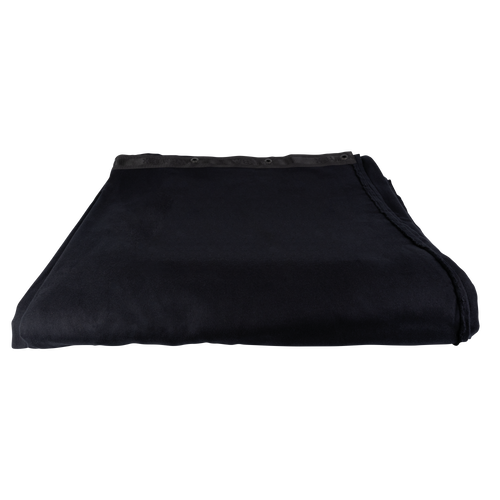 WENTEX Backdrop Stagemolton 320 g/m² 3,5m, 3m Nero - 300 x 350 cm (L x A) - non plissettato