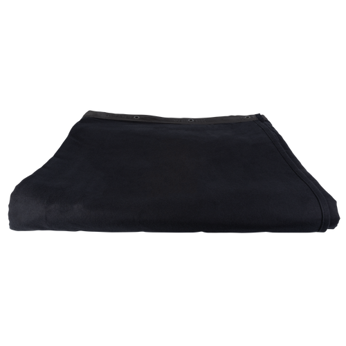 WENTEX Backdrop Stagemolton 320 g/m² 3m, 6m Nero - 600 x 300 cm (L x A) - non plissettato