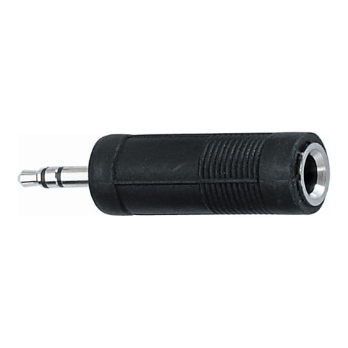 Quik Lok AD/16 Adaptador de audio Jack estéreo hembra de 6,3 mm/Jack estéreo de 3,5 mm