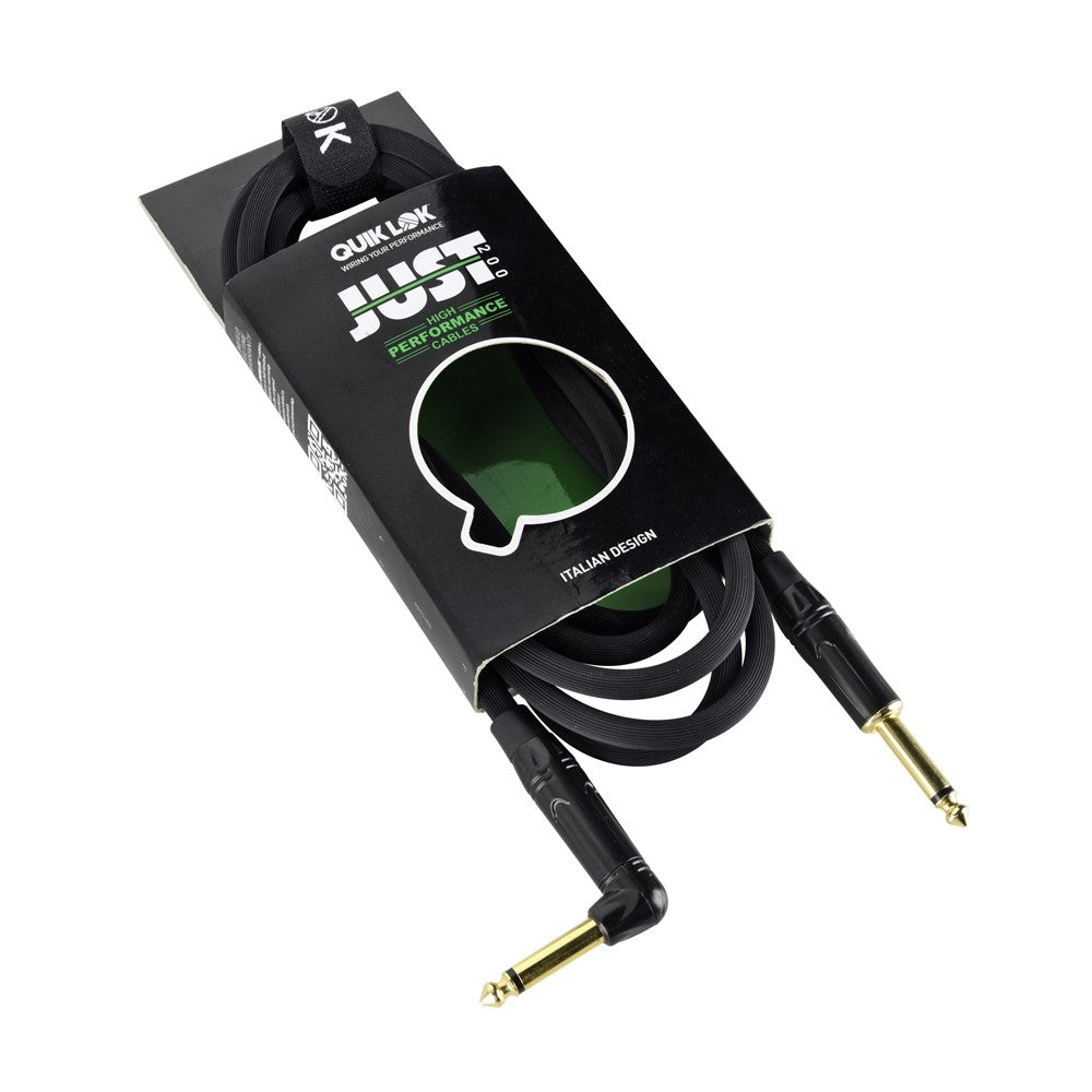 QUIK LOK JUST JR 1 Cavo da Jack Mono a Jack Mono 90° da 1m