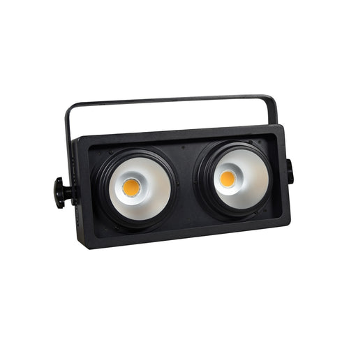 EUROLITE Audience Blinder 2x100W Accecatore LED COB Bianco caldo