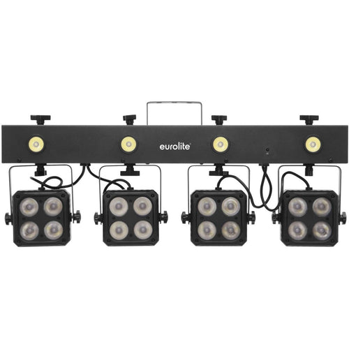 EUROLITE AKKU KLS-180 Sistema di illuminazione LED DMX completo con batteria ricaricabile