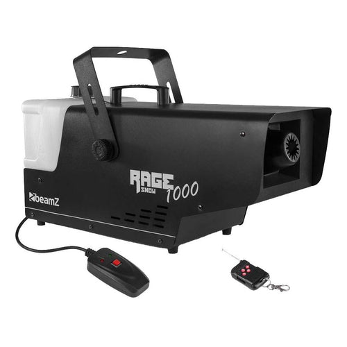 BEAMZ RAGE 1000SNOW Macchina della neve wireless