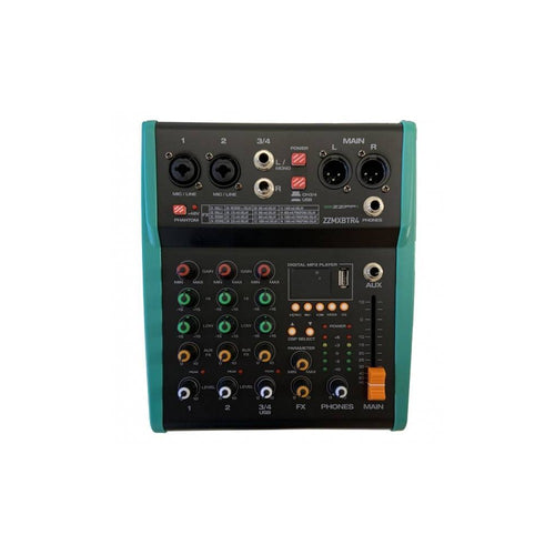 ZZIPP ZZMXBTR4 4-Channel Mixer with Multi-Effects
