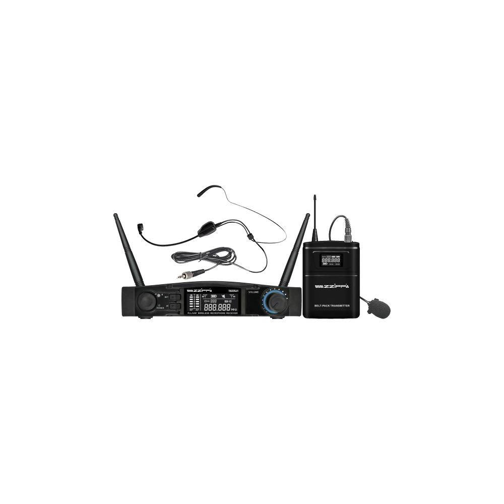 ZZIPP TXZZ541 Set radiomicrofono bodypack UHF 48 canali