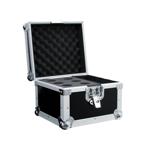 ROADINGER Flight Case per 6 microfoni e accessori