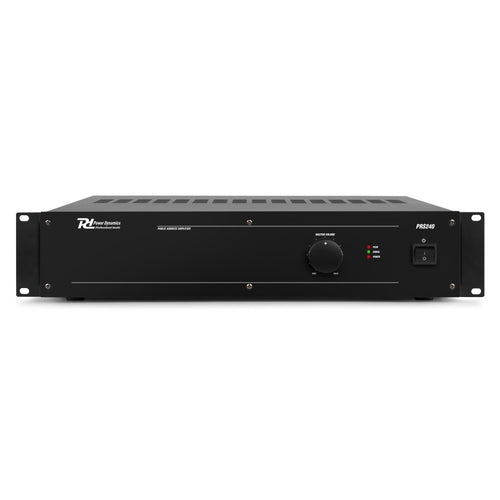 POWER DYNAMICS PRS240 AMPLIFICATORE SLAVE 100V 240W