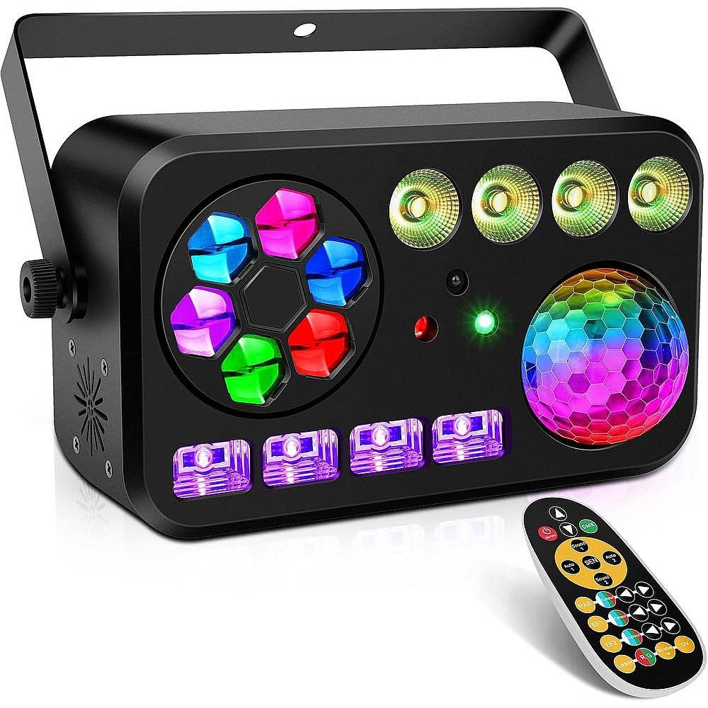 Beamz Shimmer 4 Multi DJ Effect DMX IR
