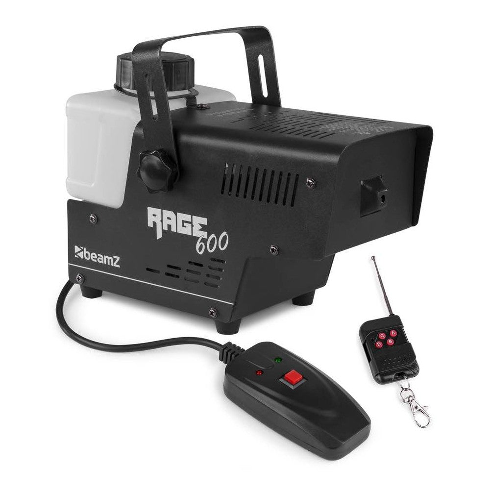 Beamz Rage600 smokemachine wireless cntr