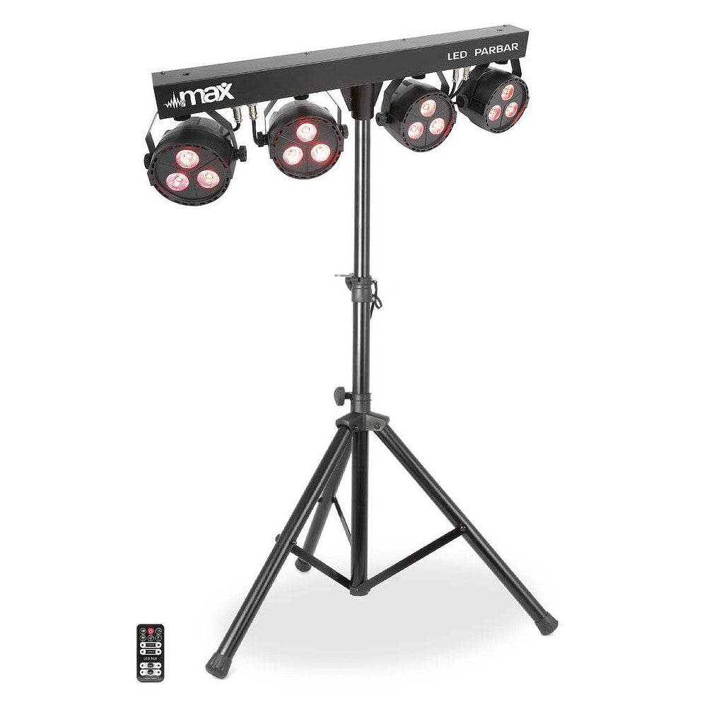 Beamz PartyBar4 PARBAR 4Way 3x4in1 LED