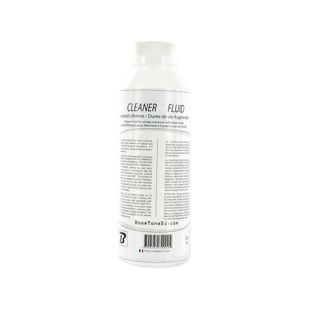 BoomTone DJ 250 mL tank of BoomToneDJ Cleaner Fluid