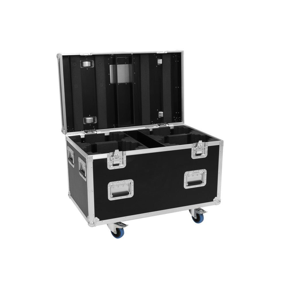 ROADINGER Flightcase HIGHLINE 4x LED IP TMH-H420 WASH