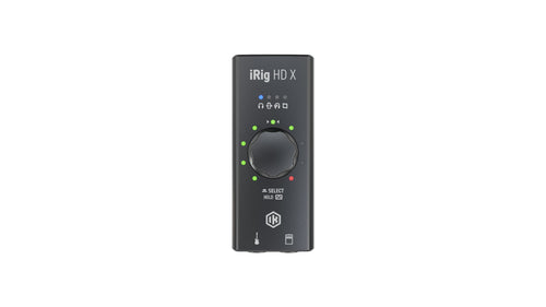 IK MULTIMEDIA iRig HD X - Interfaccia audio universale per chitarra/basso - sistemi iOS, PC e MAC