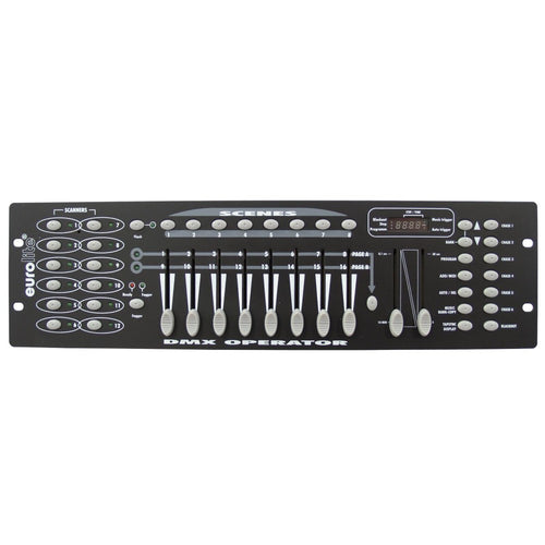 EUROLITE DMX Operator 192 Light Mixer 16 Channels 12 Units