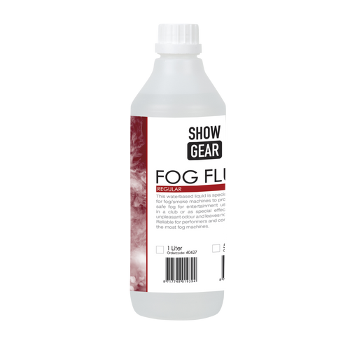 Showgear Fog Fluid Regular 1 litre - water-based 1 litri - a base di acqua