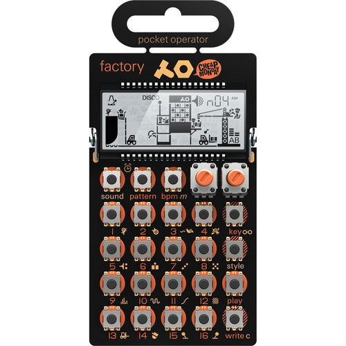 Teenage Engineering PO16 Factory Synth Tascabile melody B-Stock