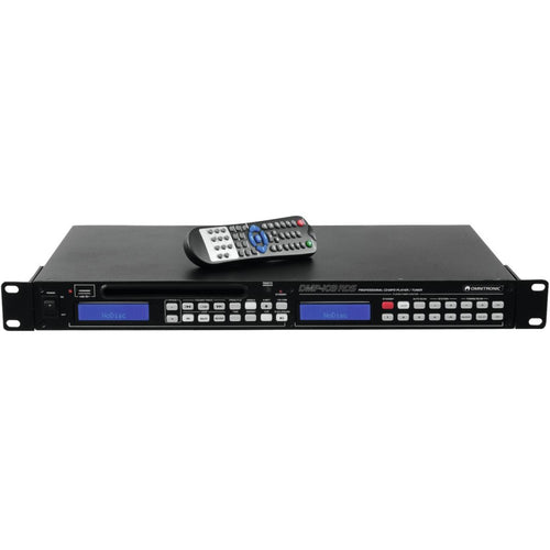 OMNITRONIC DMP-103RDS Media player Lettore Cd/Mp3 con Radio Fm/Am