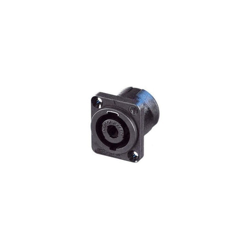 Conectores de chasis speakON NEUTRIK NL4MP, 4 polos, brida D, FASTON
