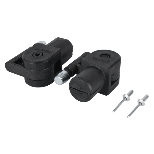 WENTEX Innovative Systems (round) Drape Support Adapter Kit Inner Ø31 mm - outer Ø36 mm - black 31,0 (dia) mm (int.) - 36,0 (dia) mm (ext.) - Nero