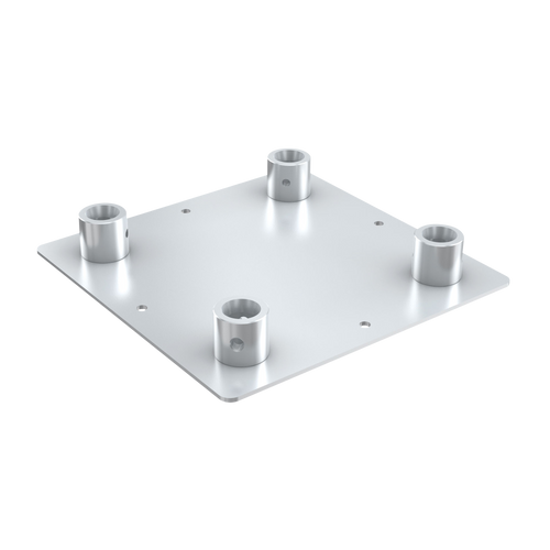 MILOS Pro-30 Square F Truss - Square Base Plate Female F (Prolyte Ø 27.8 mm compatible), Silver FWPQ - F