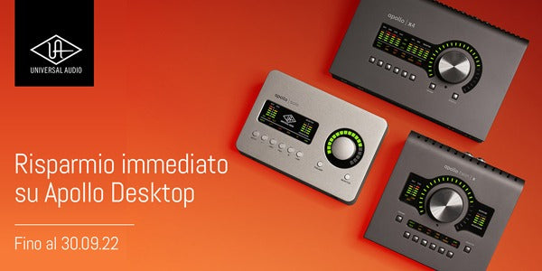 Universal Audio Apollo Desktop Promo