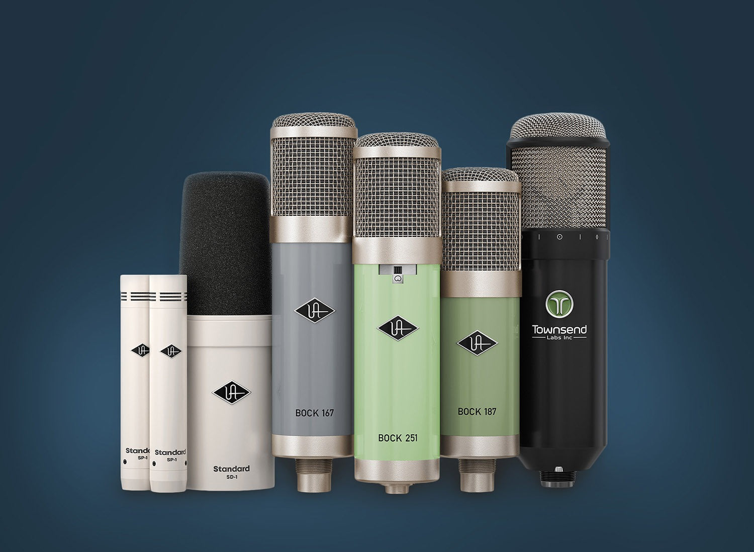 Tre nuove linee di microfoni da Universal Audio