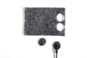 Rycote Undercovers, Grey - 30 Undercovers/30 Stickies Original