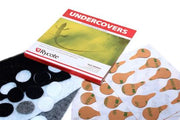 Rycote Undercovers, Black - 100 Undercovers/100 Stickies Original