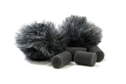 Rycote Grey Lavalier Windjammer - pair