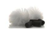Rycote White Lavalier Windjammer - pair