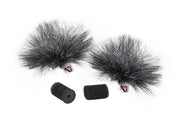 Rycote Grey Ristretto Lavalier Windjammer - pair