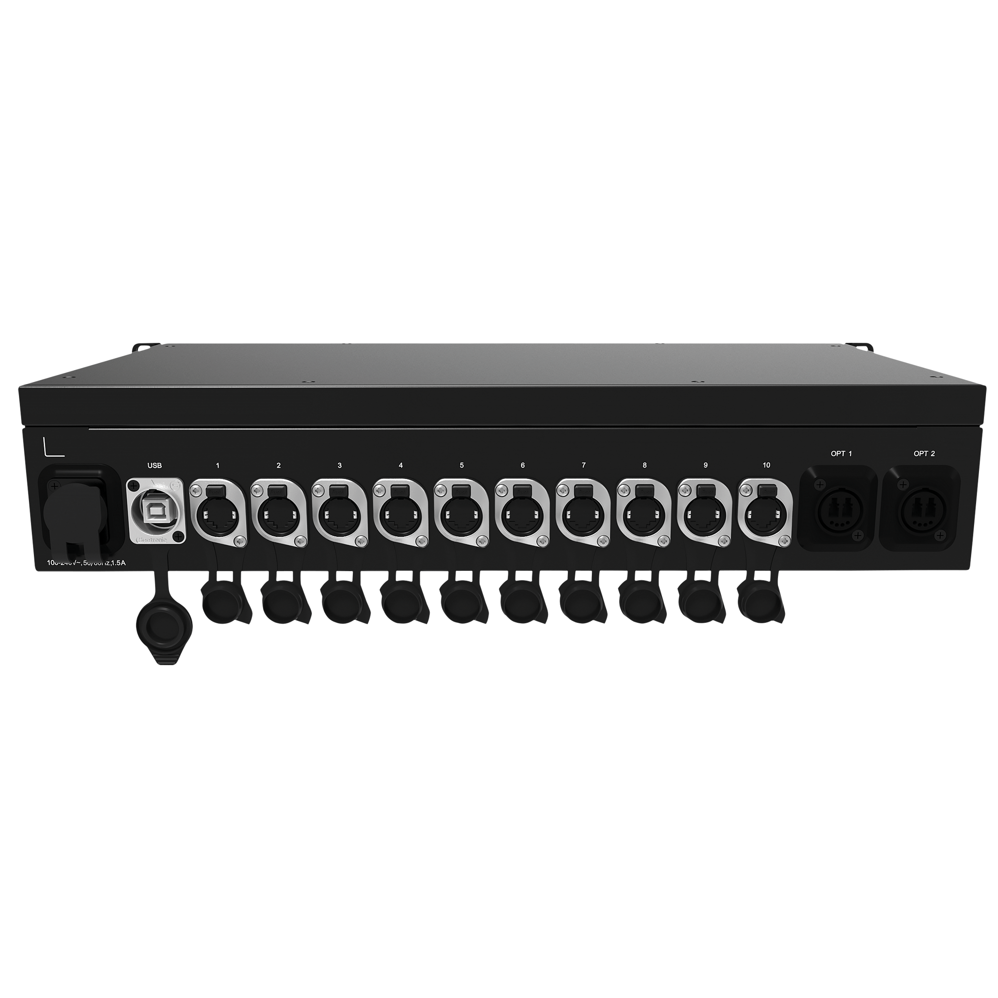 NOVASTAR CVT10 Pro-S Convertitore da Ethernet a fibra 10x gigabit - IP65