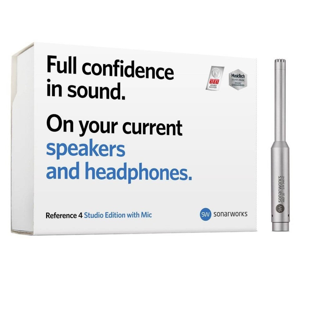 SONARWORKS REFERENCE 4 STUDIO EDITION con Microfono per calibrazione monitor