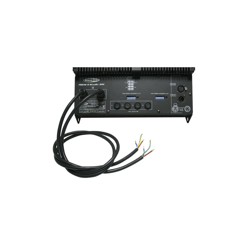 Showtec Stage Blinder 8 DMX Nero
