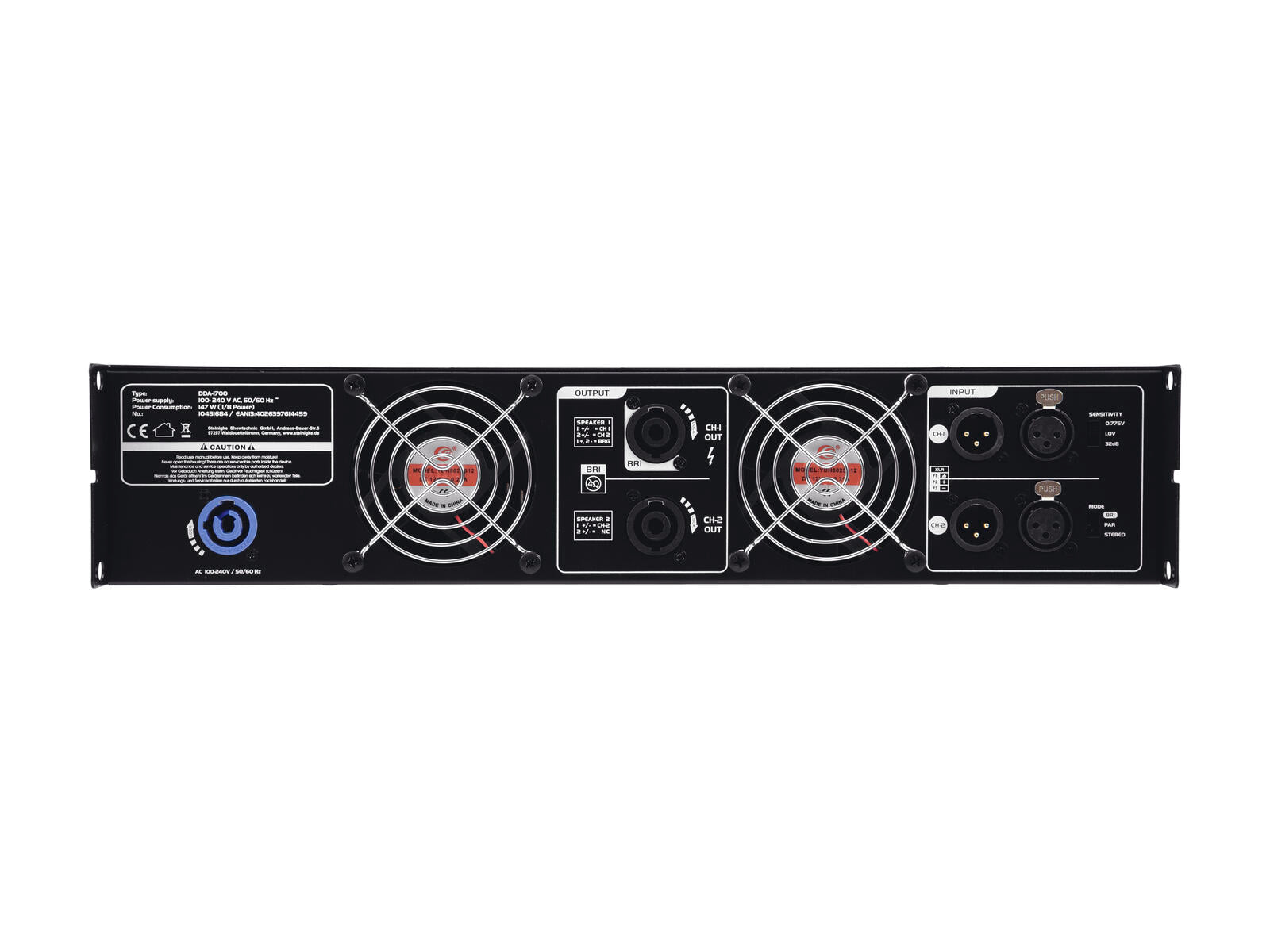 PSSO DDA-1700 Amplificatore