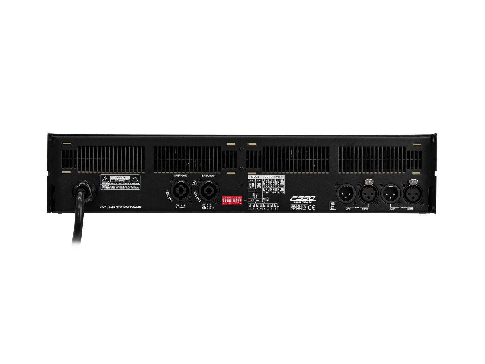 PSSO DCA-12000 Amplificatore SMPS a 2 canali