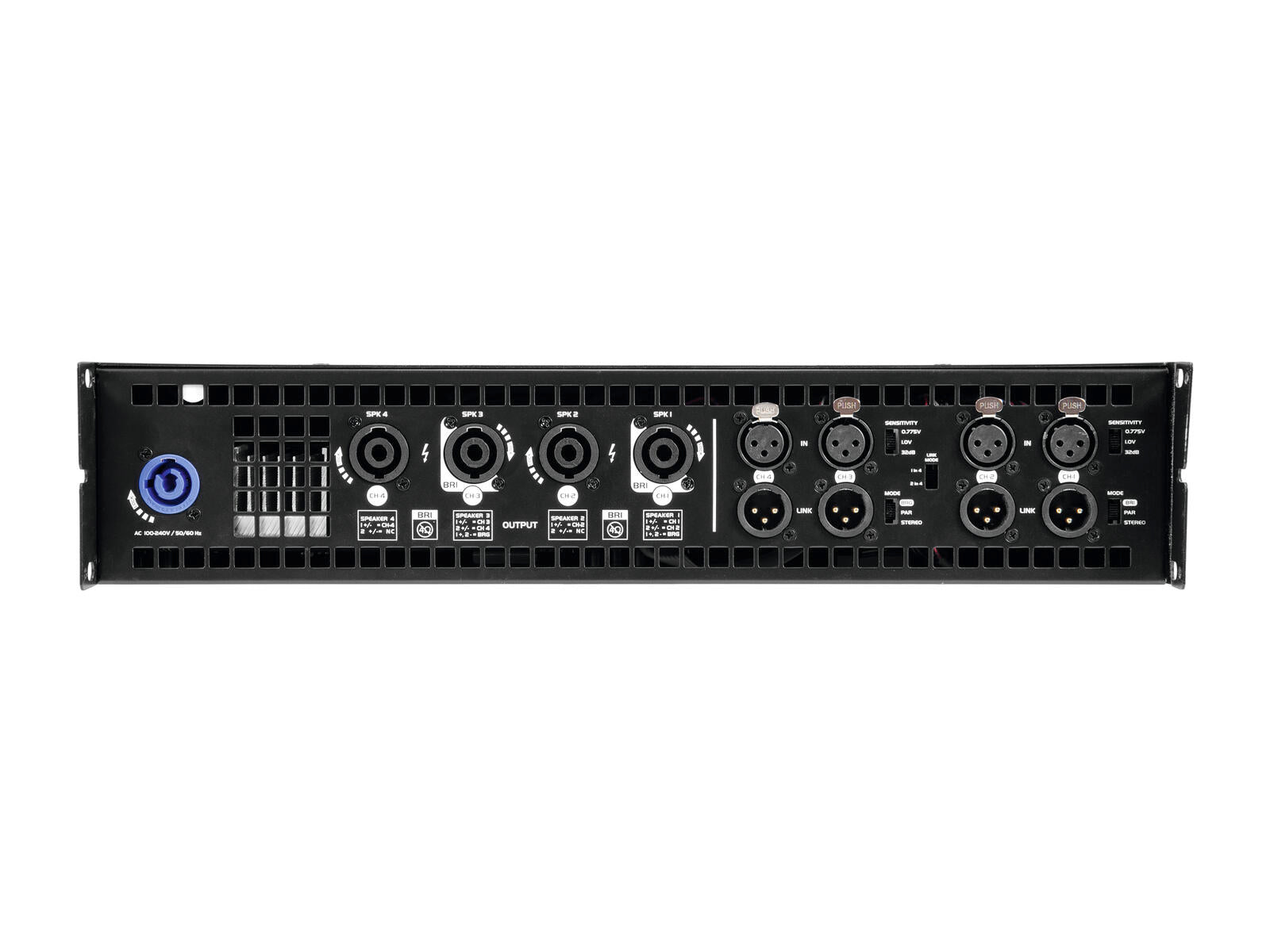PSSO QDA-4400 Amplificatore a 4 canali