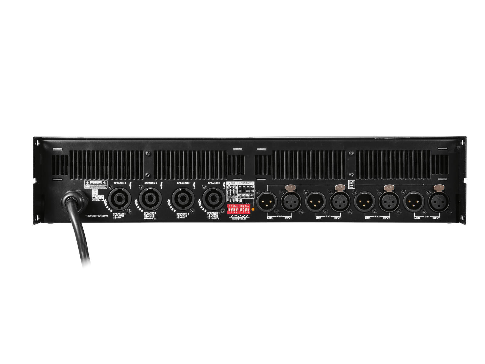 PSSO QCA-10000 MK2 Amplificatore SMPS a 4 canali