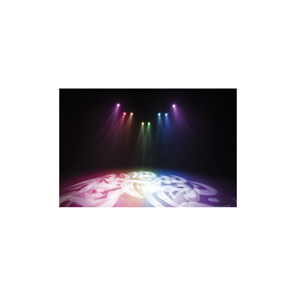 Showtec Shark Combi Spot One 30W + 6xRGB