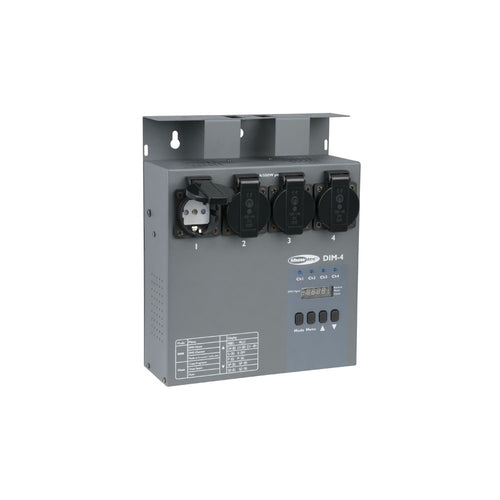 Showtec DIM-4 4 canali, 3A per canale, pacco dimmer