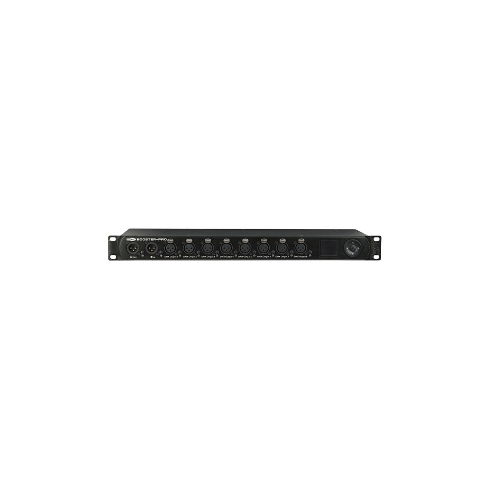 Showtec Booster Pro Amplificatore 2-8 DMX/RDM, XLR 3 poli