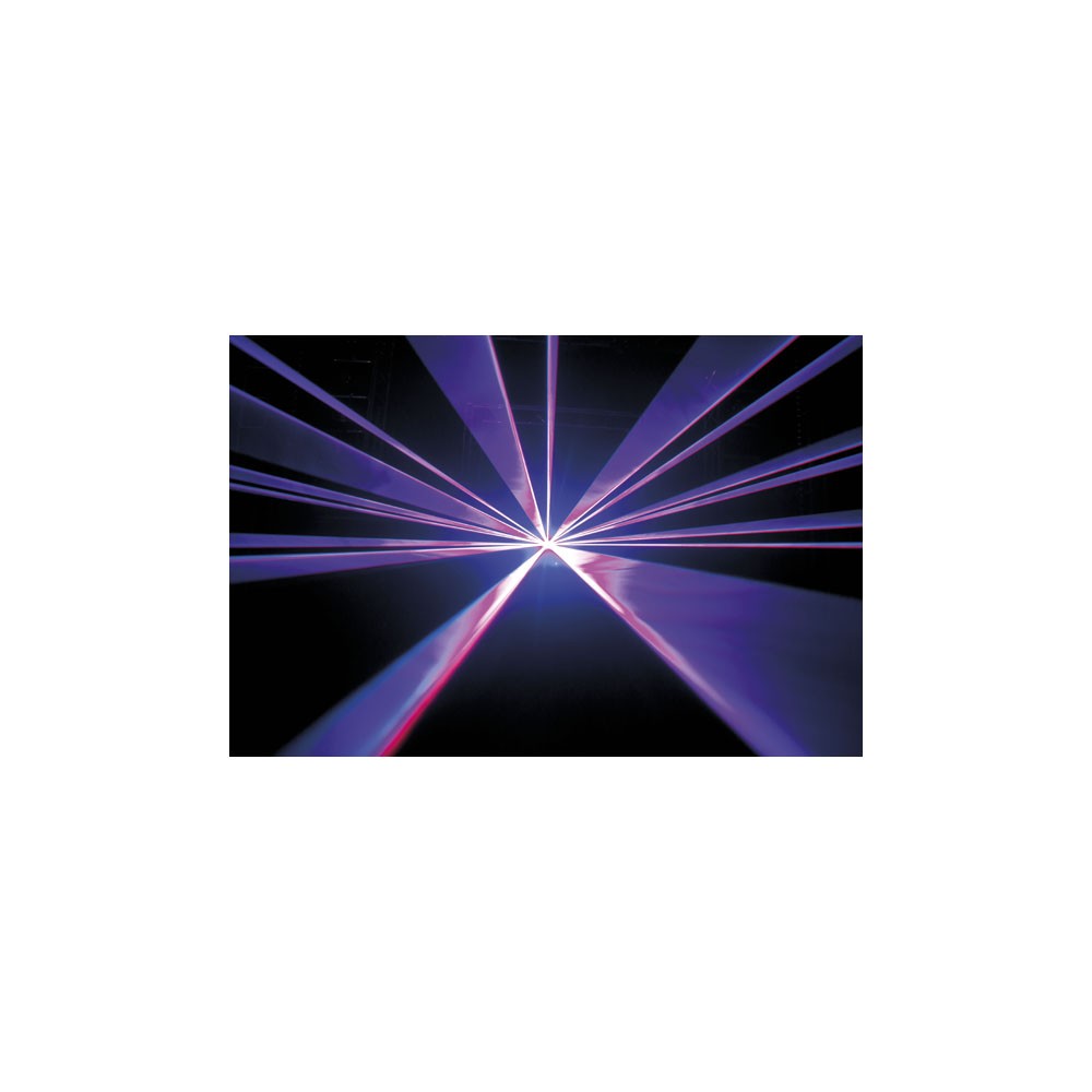 Showtec Galactic RBP-180 Láser 180mW rojo azul violeta
