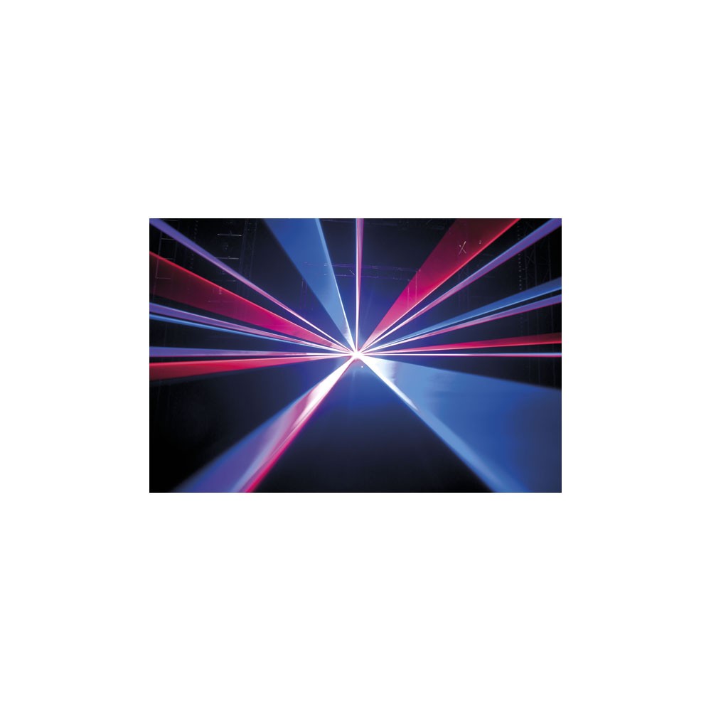 Showtec Galactic RBP-180 Láser 180mW rojo azul violeta