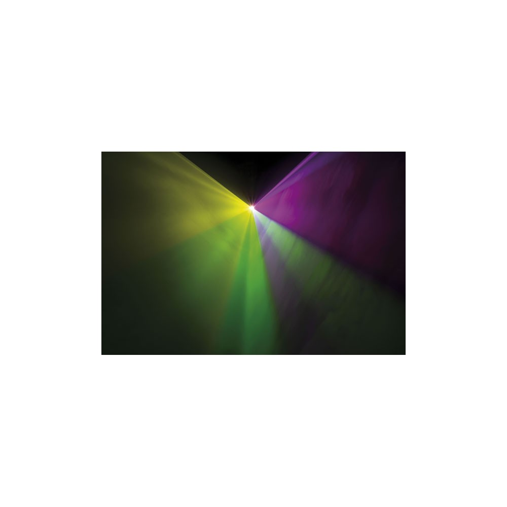 Showtec Galactic RGB 300 300mW, motore passo-passo