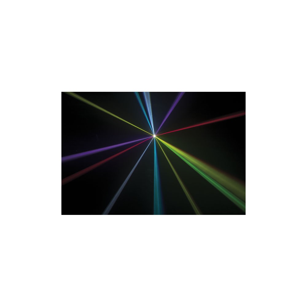Showtec Galactic RGB 300 300mW, motore passo-passo