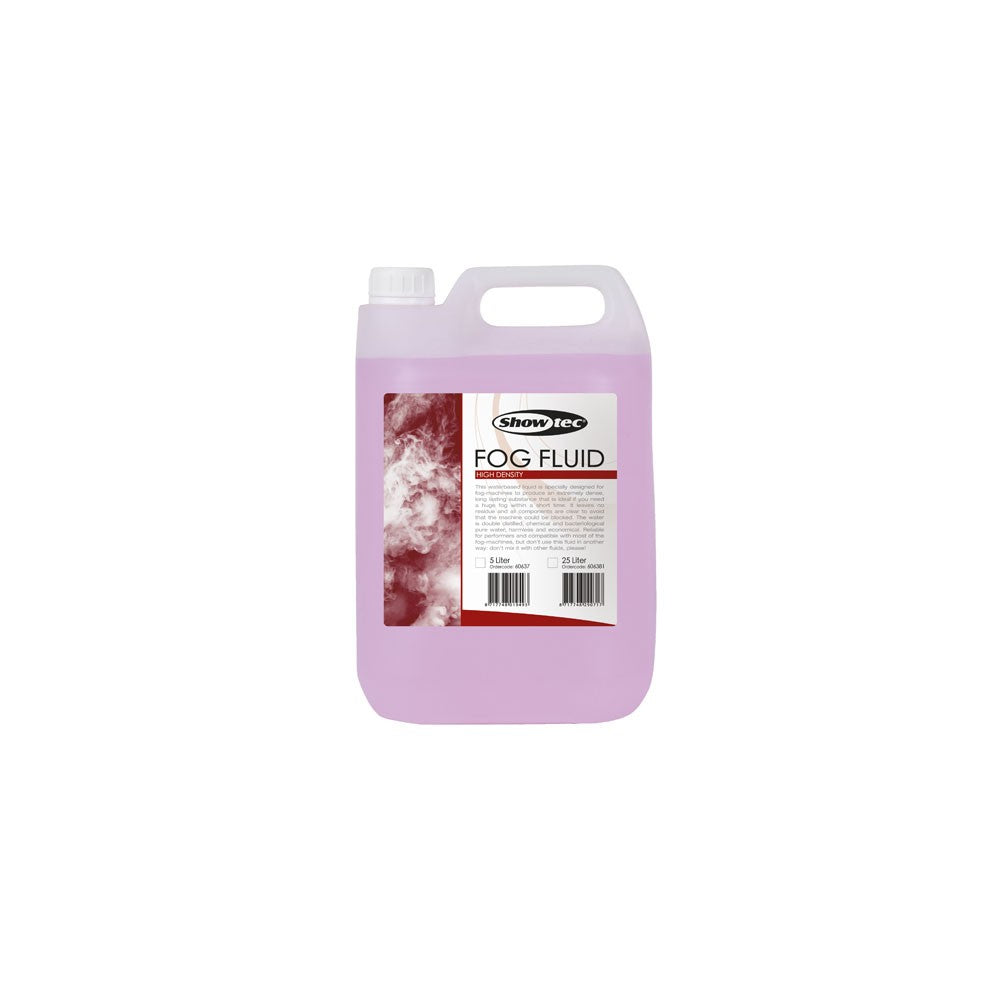 Showtec Fog Fluid High Density 5 litri, alta densità