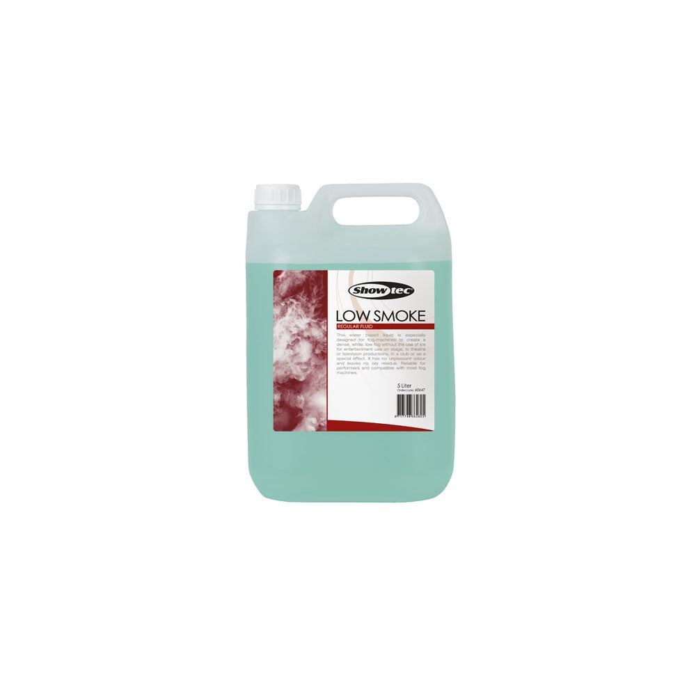 Showtec Low Smoke Fluid 5 L, liquido fumo basso