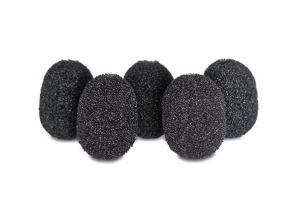 Rycote Lavalier Foams Black (10 packs of 5)