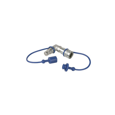 Conector Showtec CO2 90° 3/8 Q-Lock