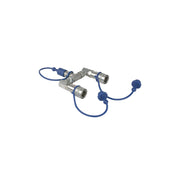 Showtec CO2 3/8 Q-Lock 2-way splitter